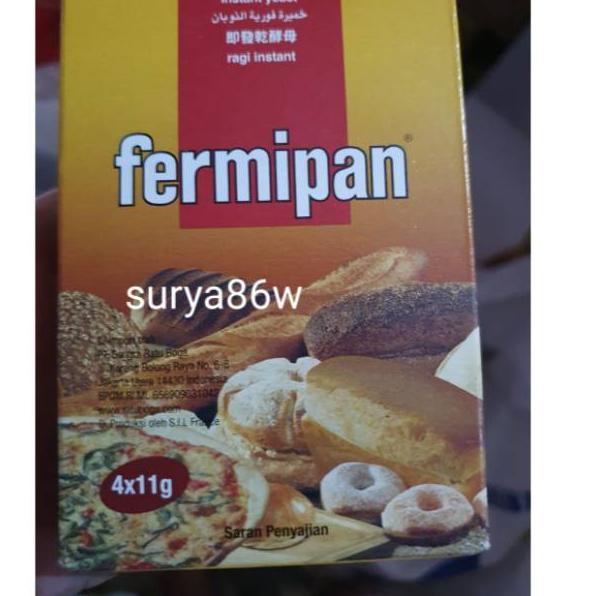 

1pak fermipan 4x11gr ragi instant -instant yeast