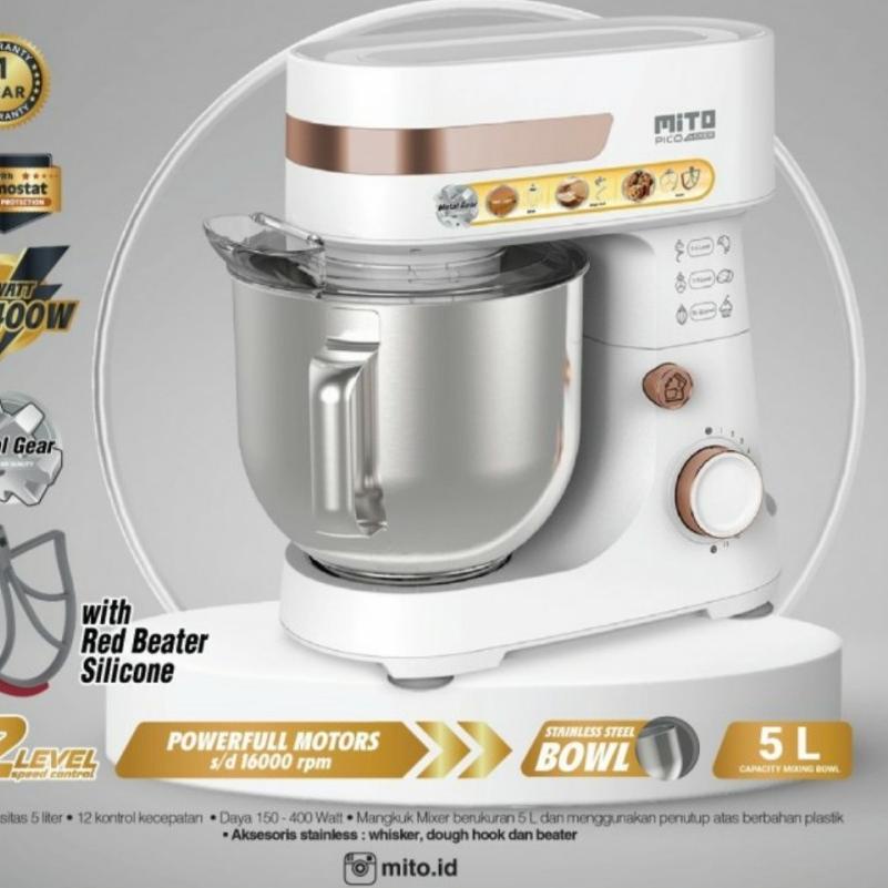 code8e8Ds--MIXER MITO MX500 KAPASITAS 5 L/MIXER MITO MX500/MX500 5L/MITO STAND MIXER MX 500/STAND MI