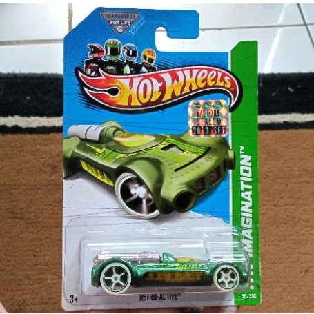 HOT WHEELS FACTORY SEALED RETRO ACTIVE