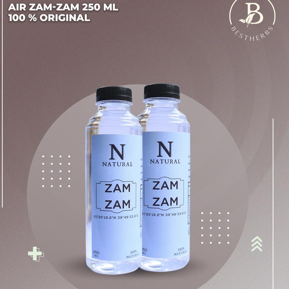 

BEST SELLER Air zamzam 250ml / air zam zam 100% original ✪ 852