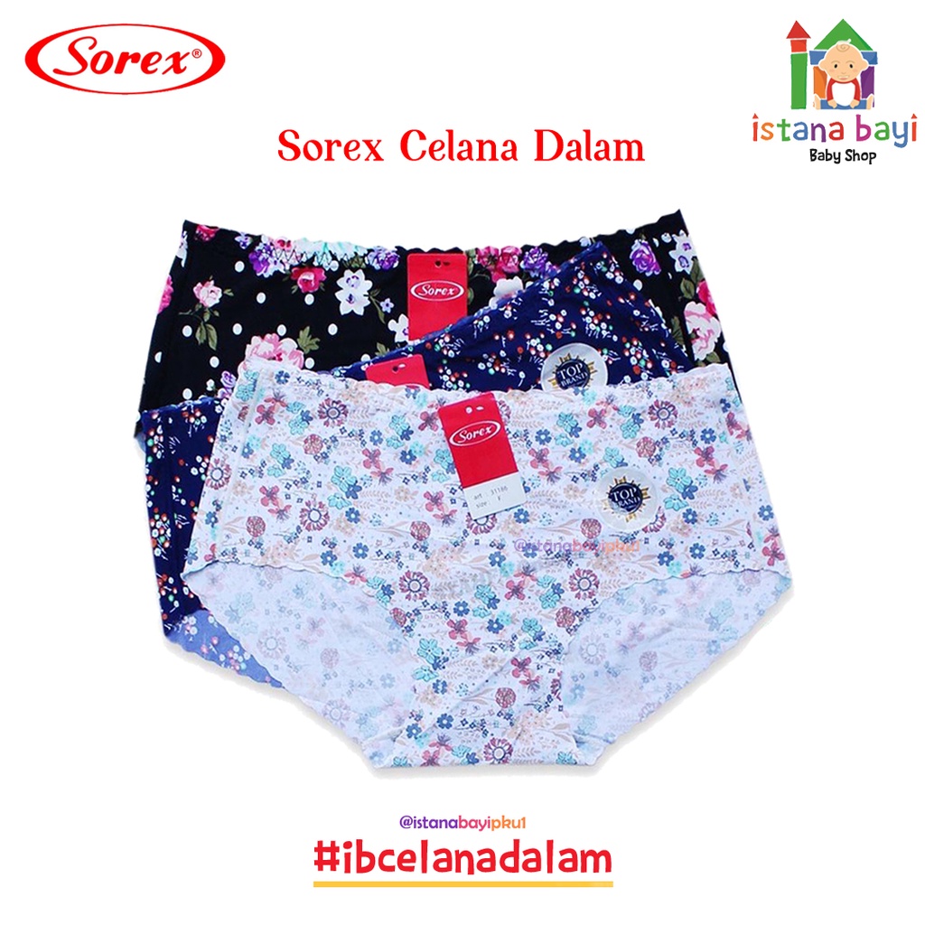 CD CELANA DALAM WANITA MOTIF SEAMLESS SOREX 31081; 31186 TANPA JAHITAN