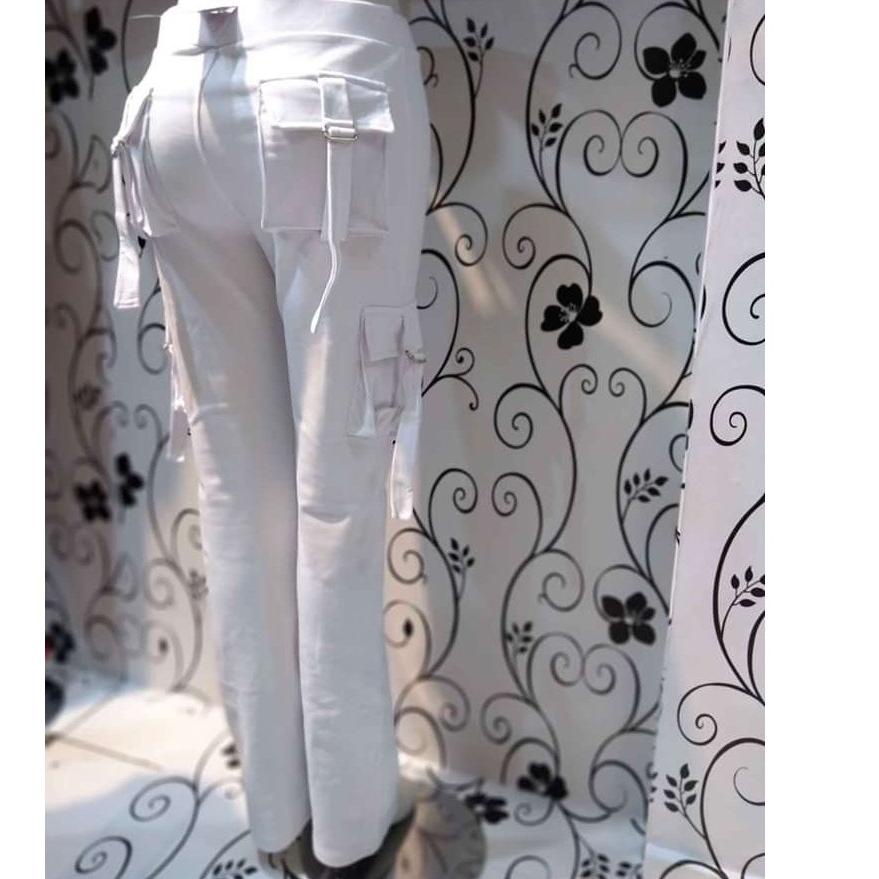 Kirim Sekarang CELANA WANITA PDL WARNA PUTIH DAN ABU/SENAM/OLAHRAGA ➟ ➟