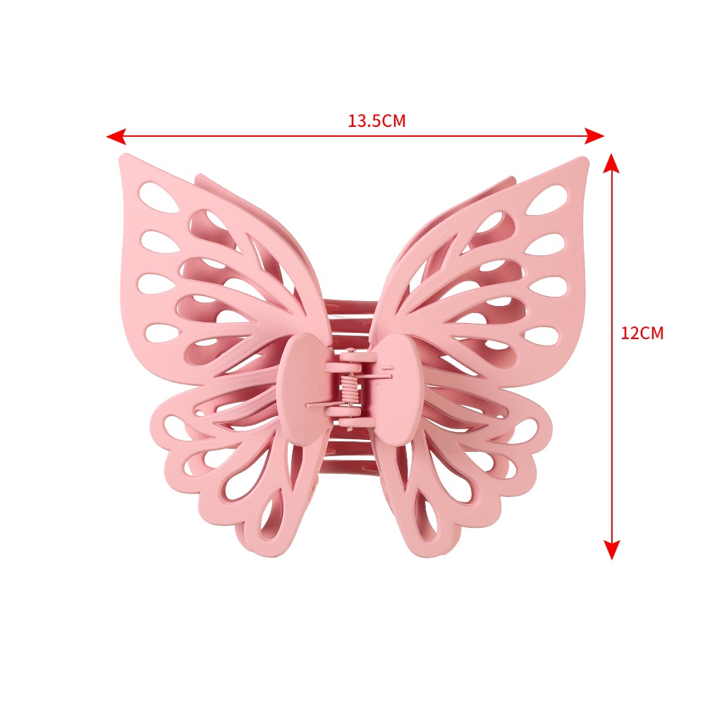 Jepit Rambut Model Butterfly Hollow Gaya Korea Untuk Wanita