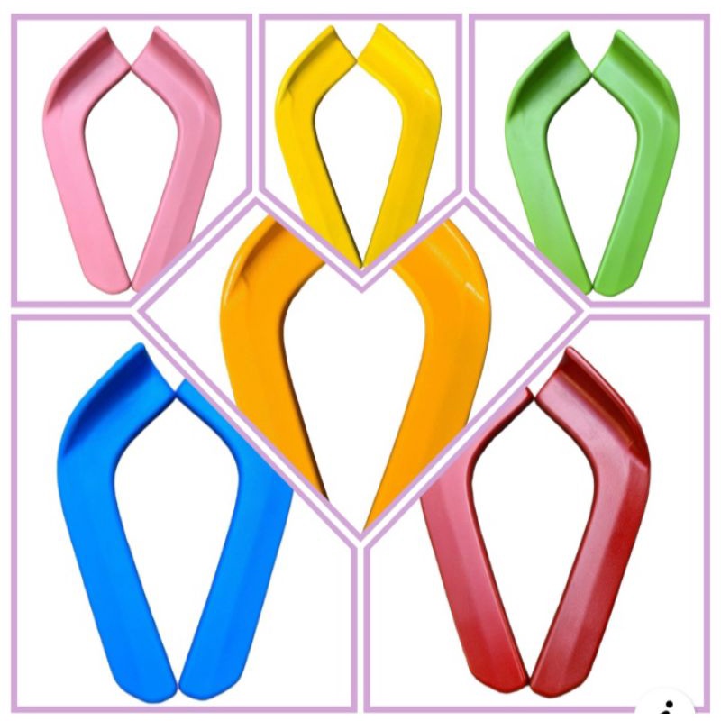 WINGLET WARNA PELINDUNG BAMPER MOBIL UNIVERSAL  DAN  COD