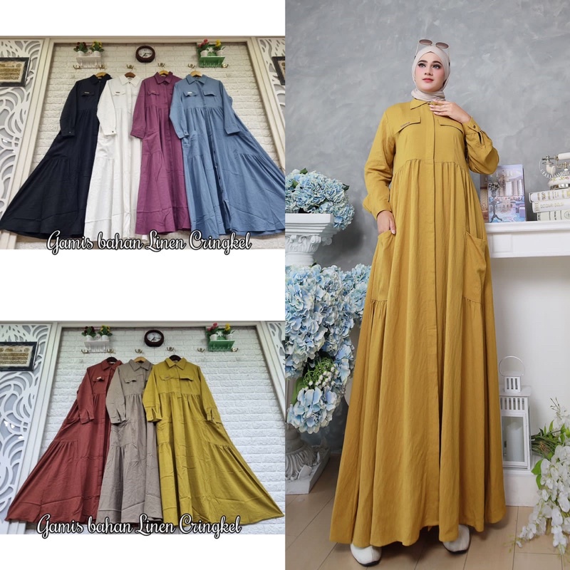 gamis / dress Annisa Syar’i by ASM