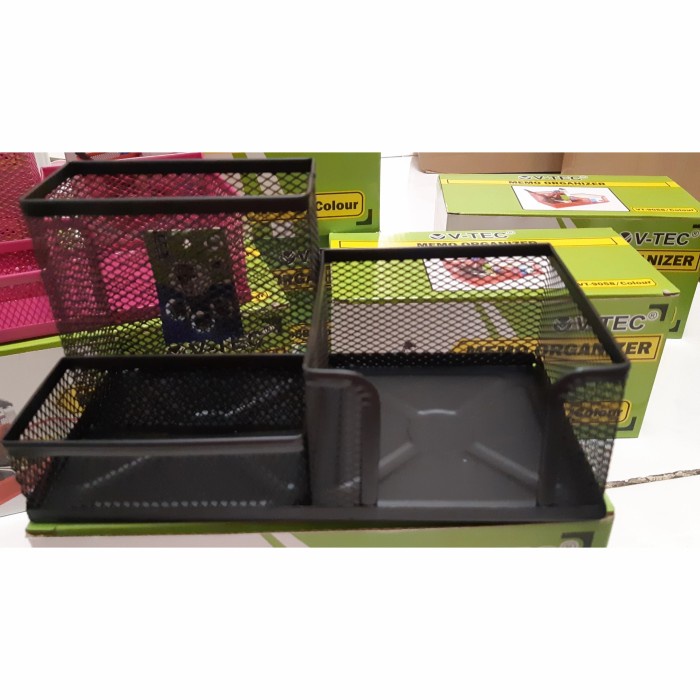 

Stationery Desk Organizer/Desk Set V Tec Vt 9058/Tempat Pulpen Meja/Memo Holder