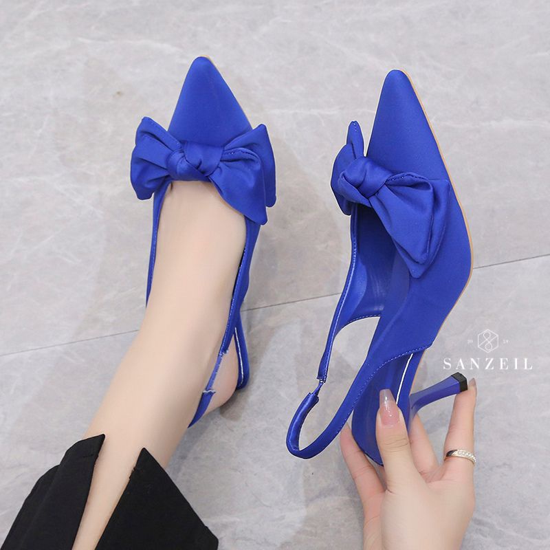 SANZEIL GINEE Ribbon Heels Elegan Kasual Terbaru [COD] 0189