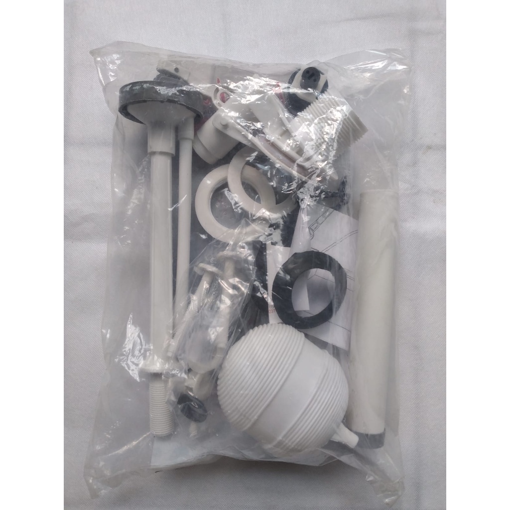 Pelampung closet bola model TOTO  / Alat closet duduk engkol samping ( ATK )