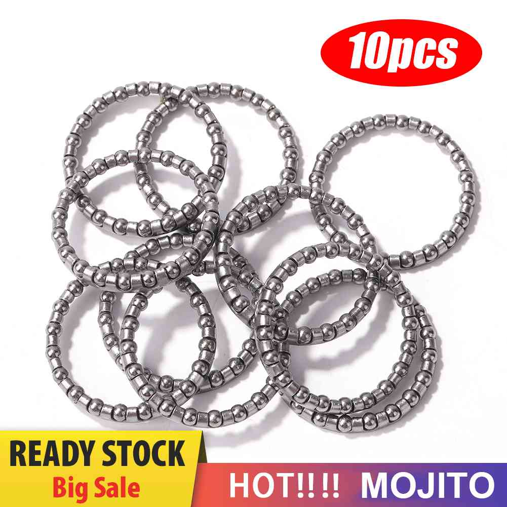 10pcs / Set Aksesoris Bantalan Poros Bola Sepeda Mtb Ukuran 34 / 44mm