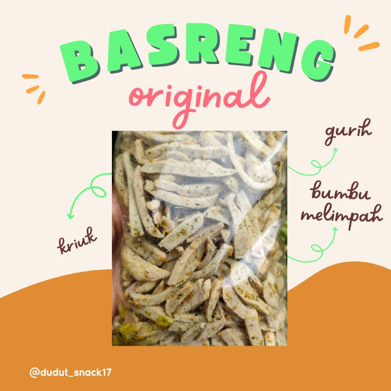 

BASRENG CIKRUH ANEKA RASA KHAS BANDUNG kemasan 250gr