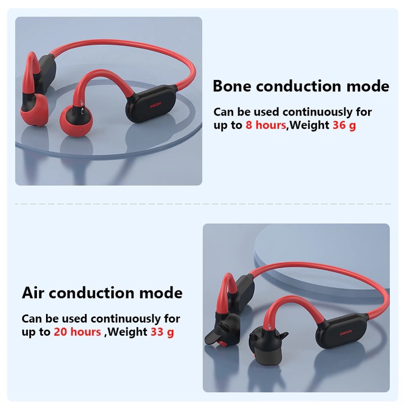 AKN88 - DACOM GEMINI G150 2-in-1 Bone Air Conduction Bluetooth Earphone IP66