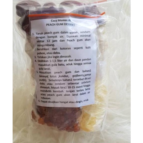 

BRANDS FESTIVAL Peach Gum Dessert (PAKET Tinggal Masak) 