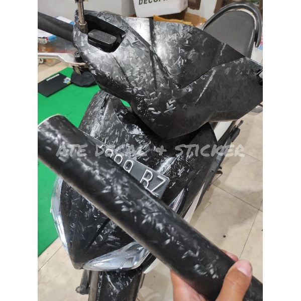skotlet carbon forged hitam kualitas premium