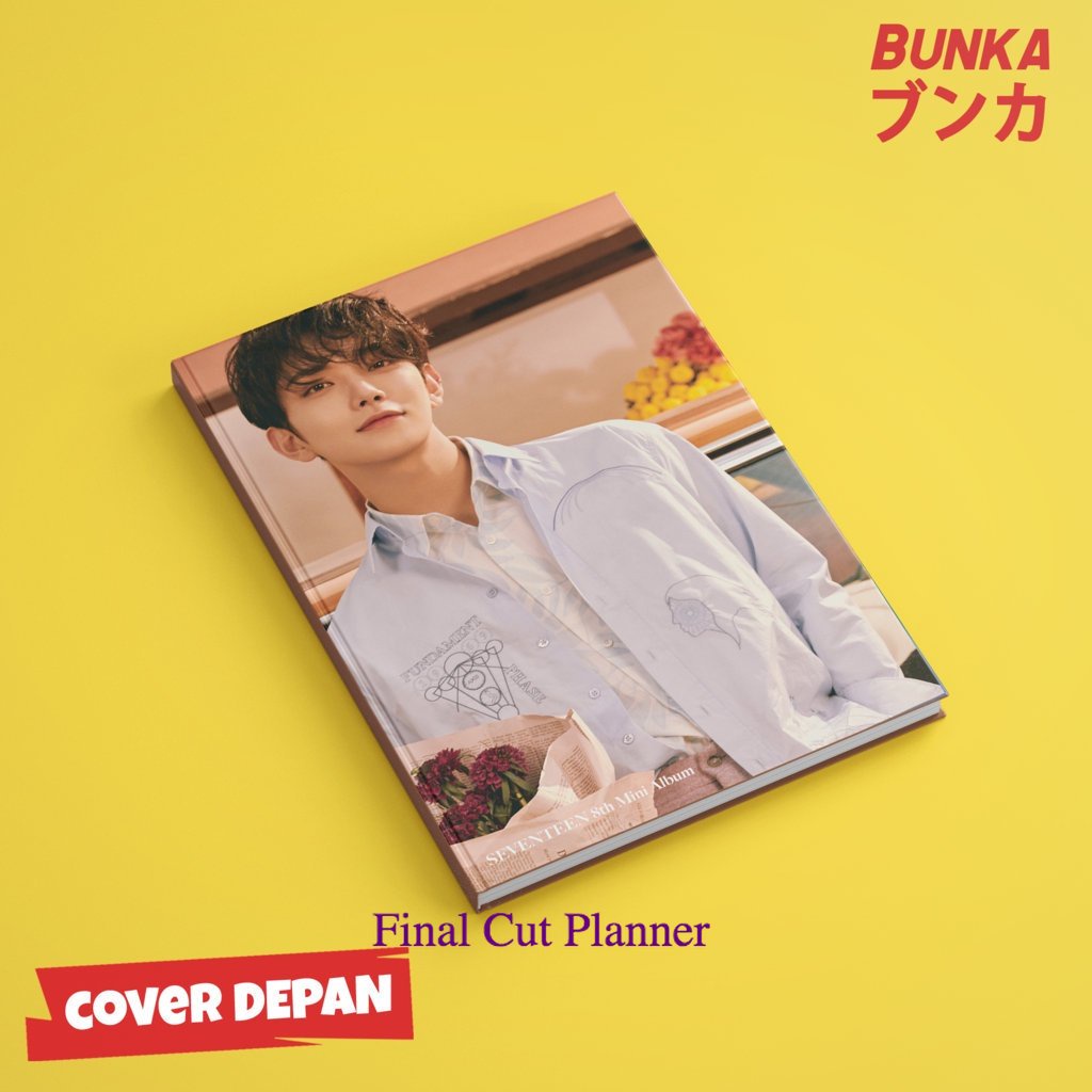 

buku tulis polos/bergaris KPOP Seventeen Joshua Hardcover A5 Buku Tulis Catatan Notes Agenda Planner Jurnal