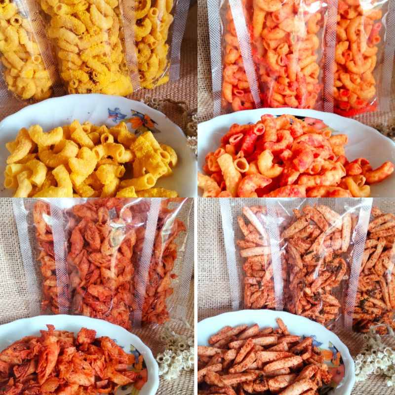 

[10 pcs] BASRENG, MAKARONI KERING, KERIPIK LUMPIA MURAH
