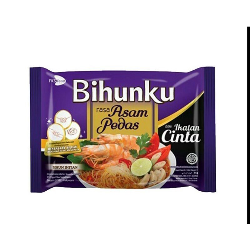 

Bihunku Bihun Instan Asam Pedas 55 g