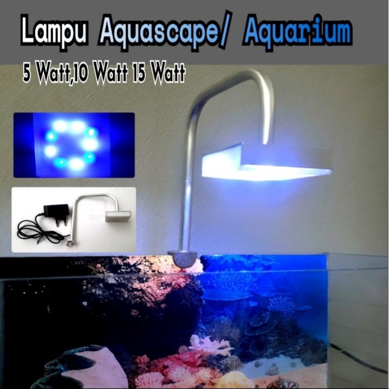 Jual Lampu Aquascape / Aquarium 5 Watt Dan 10 Watt | Shopee Indonesia