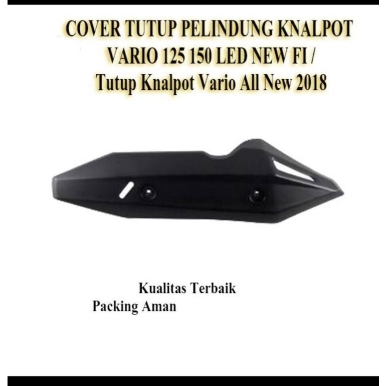 COVER KNALPOT VARIO NEW 125 / 150 TAHUN 2019 2020 2021 2022