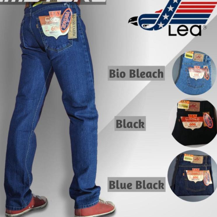 Murah Celana Jeans Panjang Pria Standar Lea 606 / Celana model Standar Levis Original