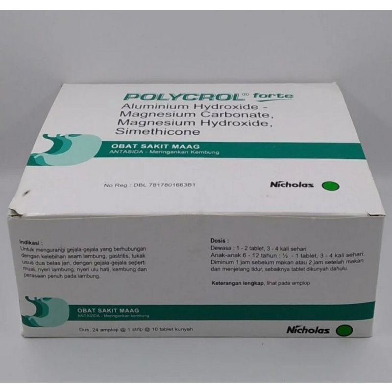 Jual Polycrol Forte Tablet Box isi 240Tablet Shopee Indonesia