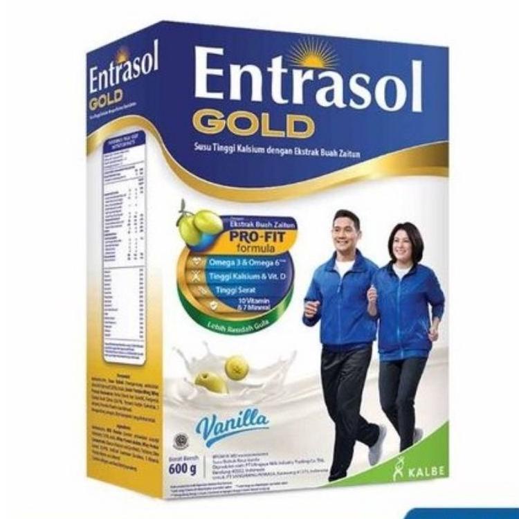 

Ready stock Entrasol gold vanila & coklat 600 gr JWP