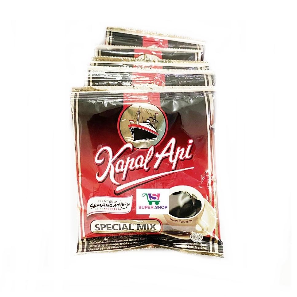 

code5m0La--Kapal Api Special Mix Kopi + Gula (isi 10 sachet)