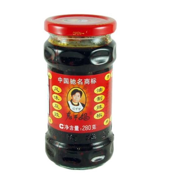 

GRATIS ONGKIR✅Lao Gan Ma Black Beans with Chili Oil Lao Gan Ma Hot Chili Sauce with fermented soybean 280 g|KD2