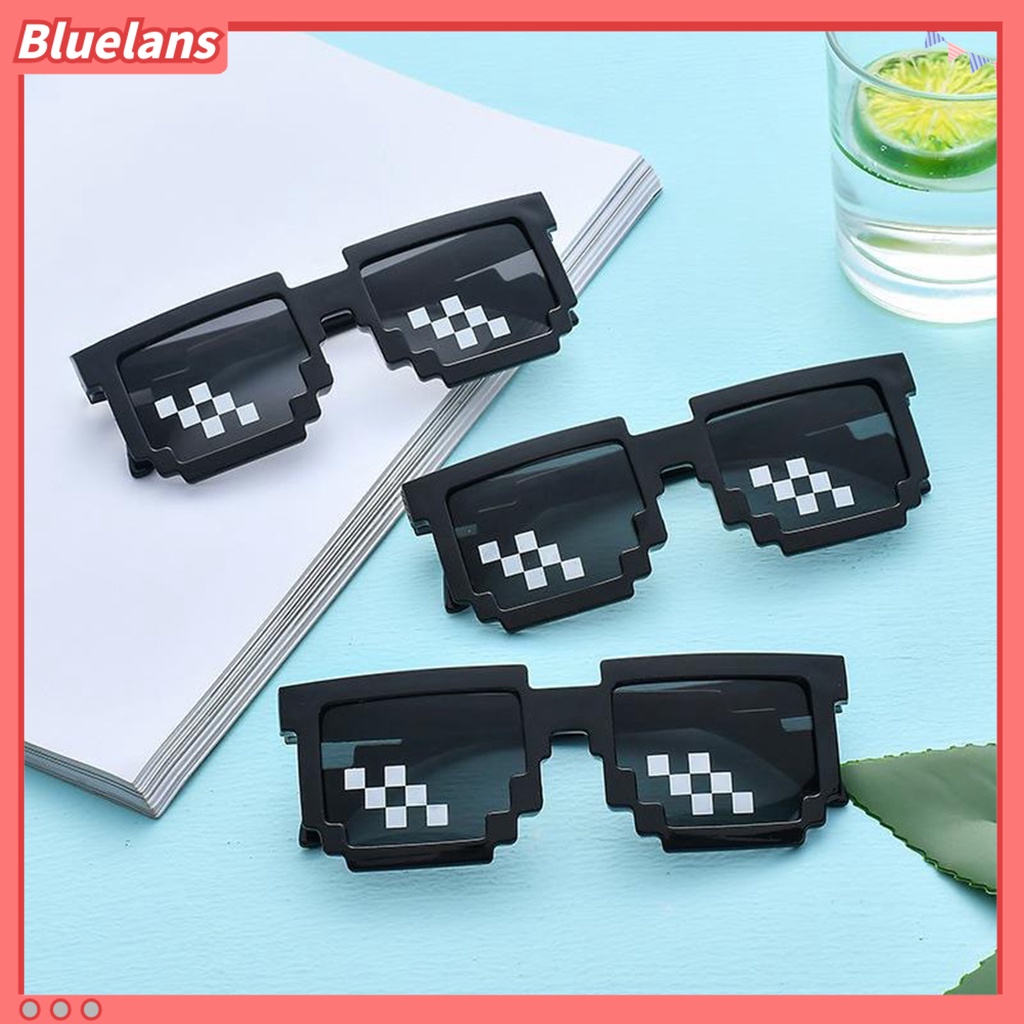 Bluelans Sunglasses Mosaic Design Party Prop Cool Party Prop Sunglasses
