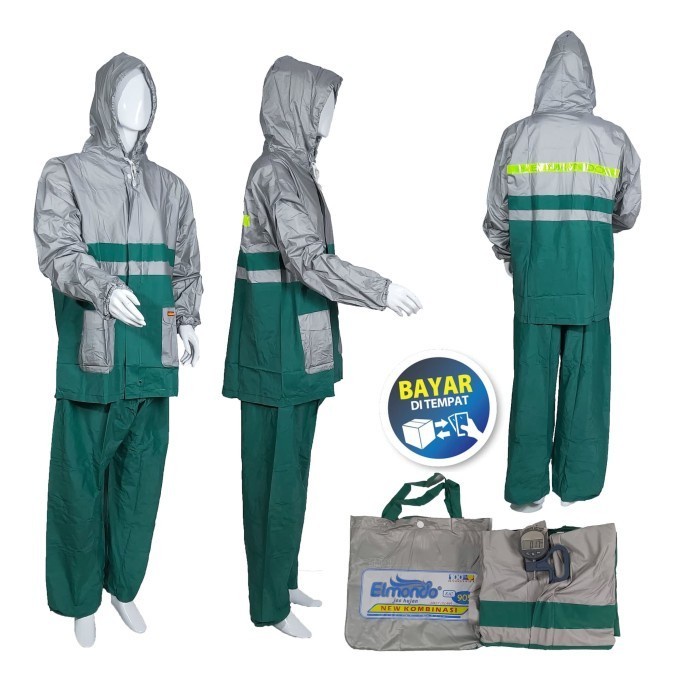 JAS HUJAN Setelan Set New Kombinasi Elmondo KUAT AWET 905 MURAH