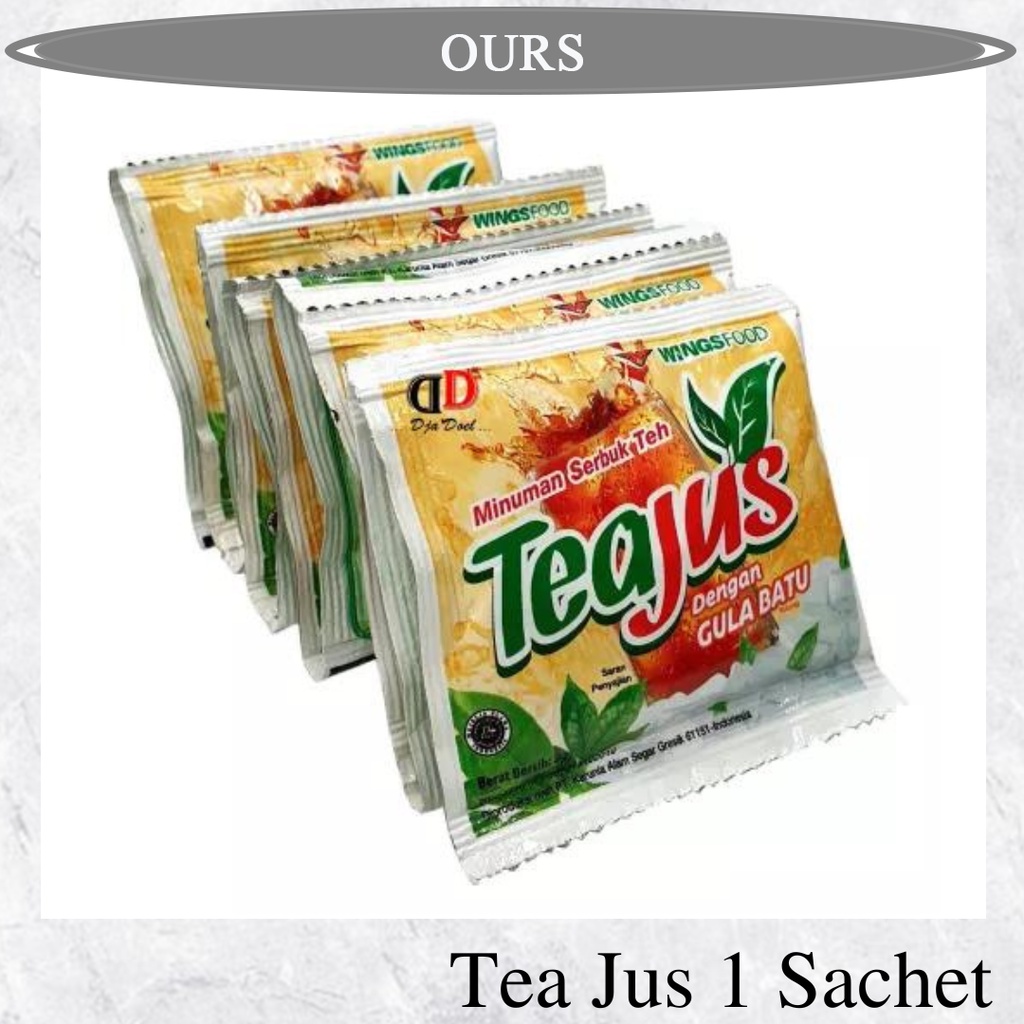 

Tea Jus 1 Sachet Teh Serbuk Gula Batu Ourshopnow