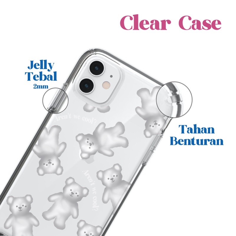 Casing HP Softcase / Clear Case ios android Aren’t We Cool?