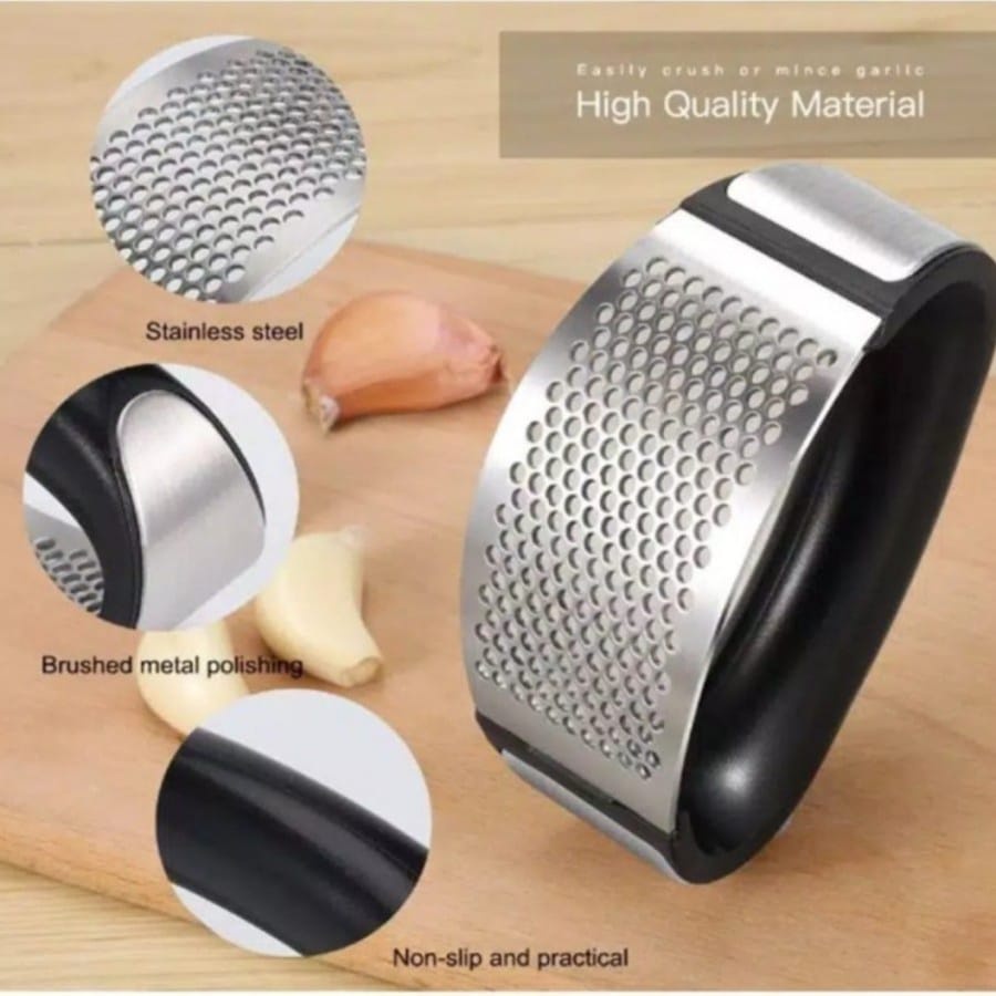 (COD) PENGGILING BAWANG Putih/Pengiris Penghancur Bawang putih GARLIC PRESS CRUSHER STAINLESS