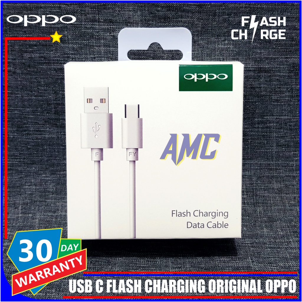 Kabel Data Oppo A16 Oppo A74 5G ORIGINAL 100% Fast Charging Type C