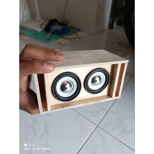 box 2 inch jenis SPL - box DOUBLE - box sound atau speaker double - SPL style