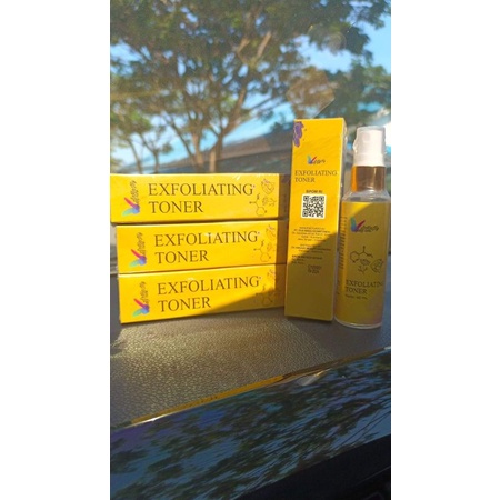 Toner exfoliating arhany