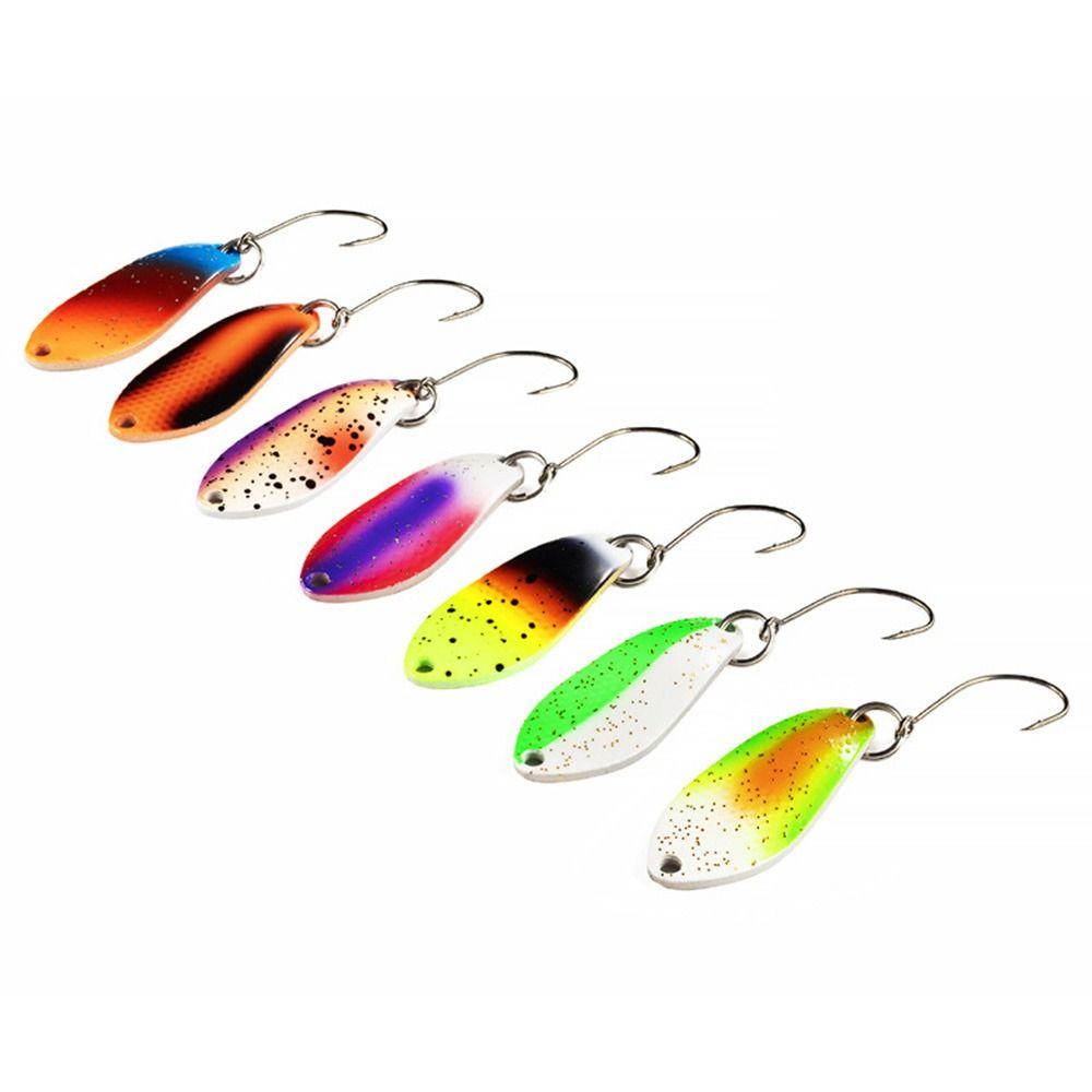 Top Fishing Metal Lures 3g trout Umpan Engkol Tahan Lama