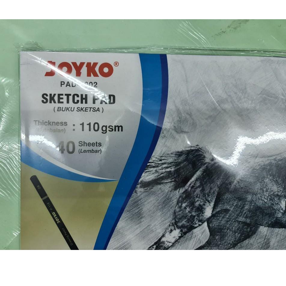 

Pusat Hemat Buku Sketsa JOYKO A4 40sheet 110gsm Sketch Pad Gambar Lukisan