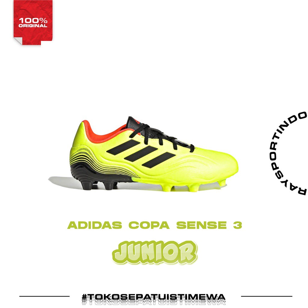 ADIDAS COPA SENSE 3 FIRM GROUND JR MULTICOLOR BLACK RED