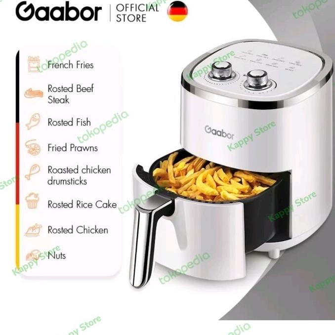 GAABOR AirFryer 4 Liter Penggorengan Tanpa Minyak