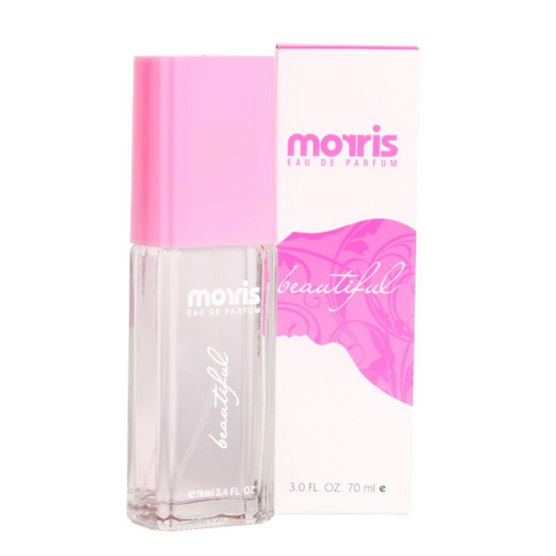 Morris Parfum Cewek Beautiful 70ml - Pink