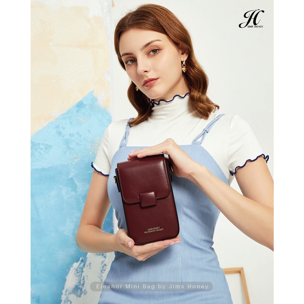 JH Eleanor Mini Bag Jims Honey - Tas Selempang Mini Slingbag Wanita Jimshoney Terbaru 2022