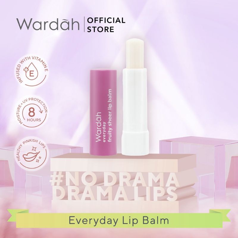 Wardah Everyday Fruity Sheer Lip Balm 4g