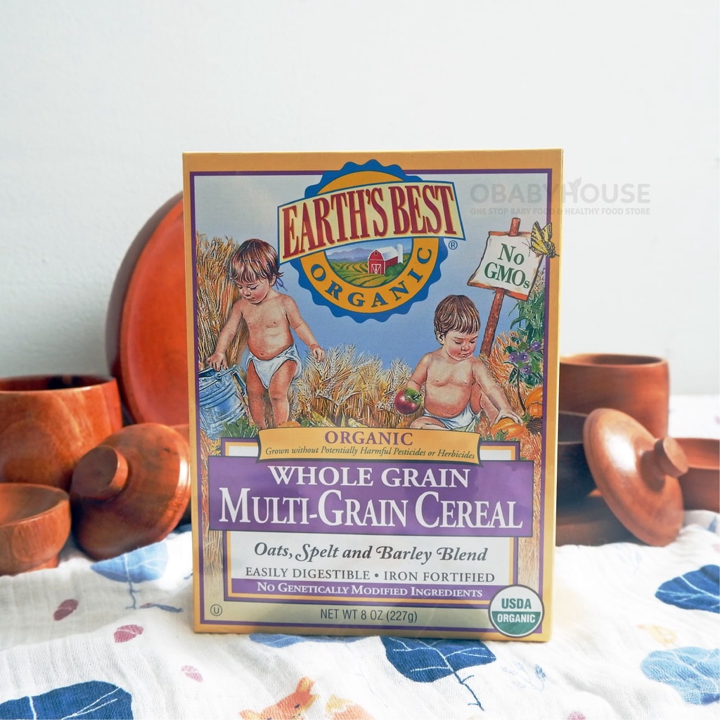 Earth's Best Organic Multigrain Cereal 227 gr