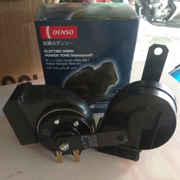 Klakson Keong Tutup Merk Denso 12V (Satuan)