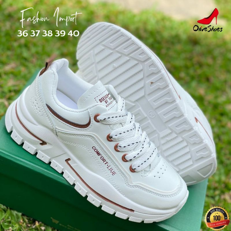 SEPATU SNEAKERS FASHION IMPORT BY OLIVE SHOES