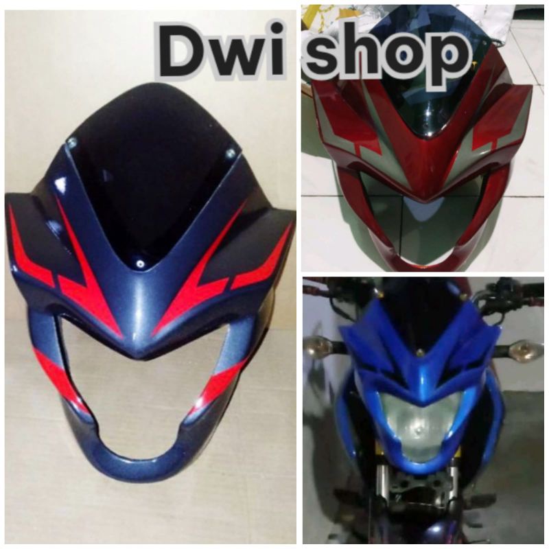 cover lampu cover headlamp megapro new