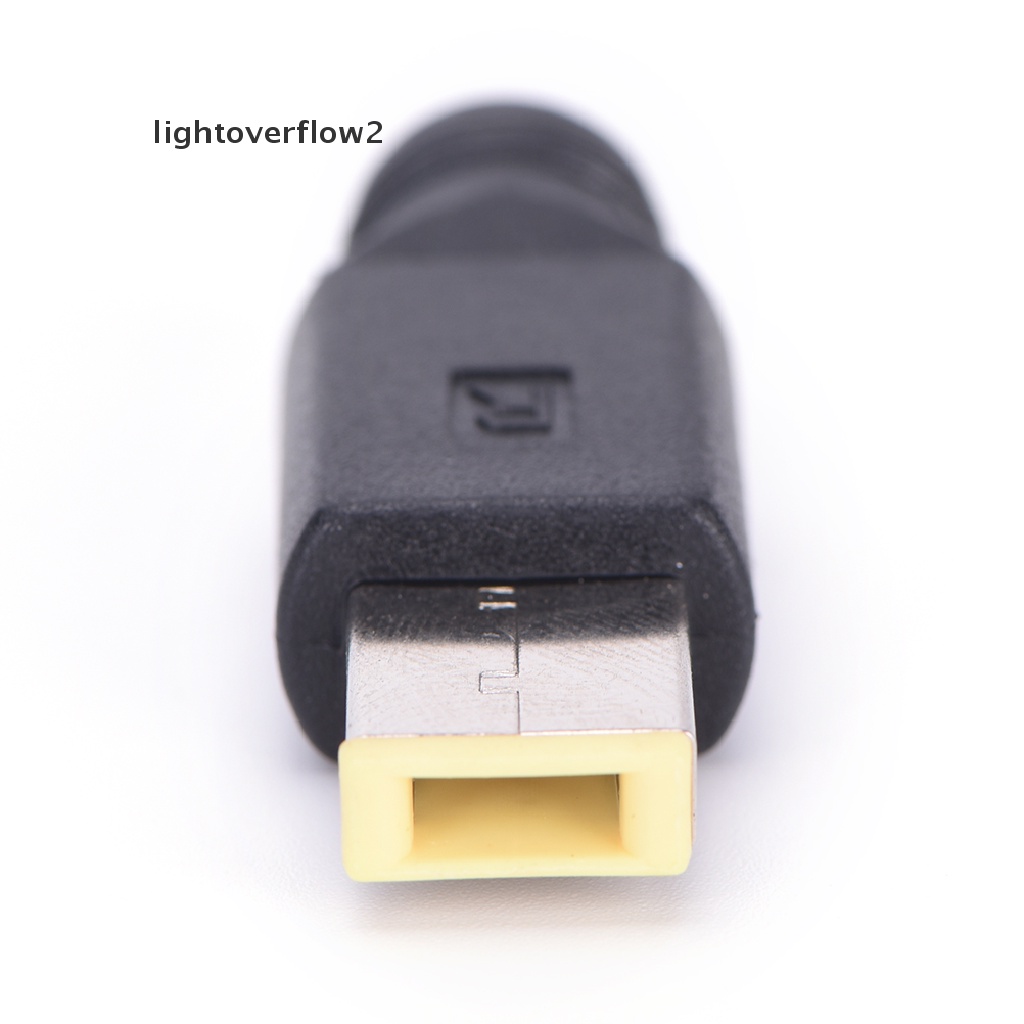 (lightoverflow2) Kabel Adapter Konverter Power Plug Female Untuk IBM Lenovo ThinkPad PC (ID)