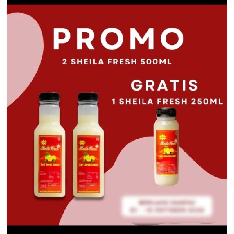 

SHEILA FRESH 500 ML (KEMASAN BARU) BELI 2 GRATIS 1 SHEILA FRESH 250 ML