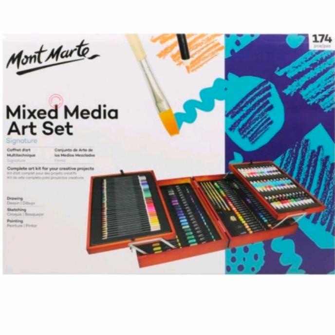 

Mont Marte Signature Mixed Media Art Set 174 Pieces