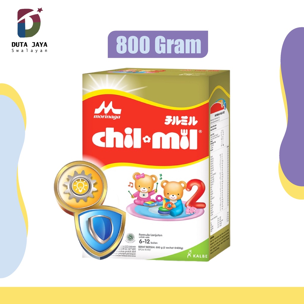 Morinaga Chil Mil Tahap 2 Usia 6-12 Bulan Susu Formula Anak Bubuk 800 Gram